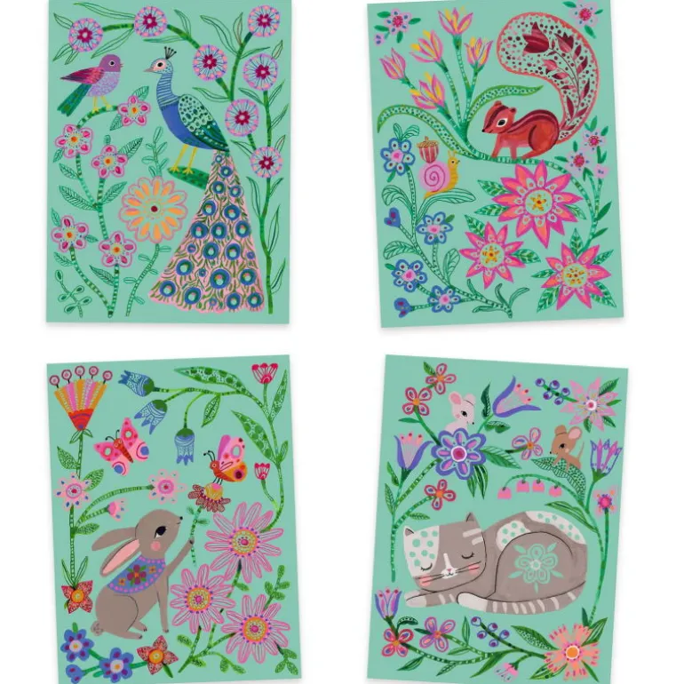 Cartes à gratter 'Rencontres' 9717<Djeco Online