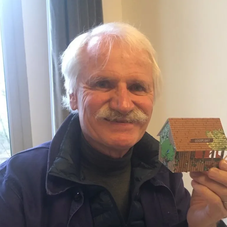 Casagami Cabane de Yann Arthus Bertrand, veilleuse solaire<LITOGAMI Best