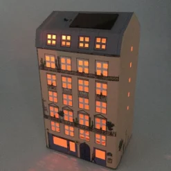 Casagami Immeuble Haussmannien, veilleuse solaire<LITOGAMI Best Sale