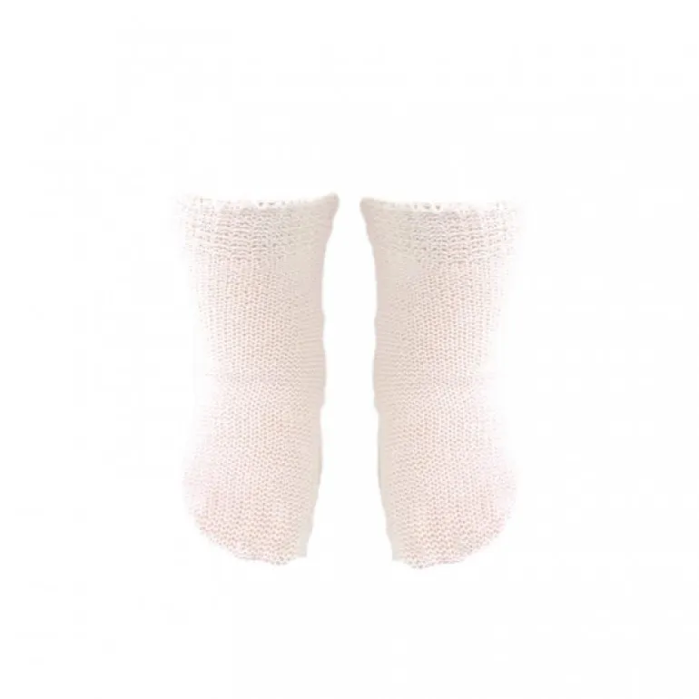 Chaussettes blanches pour poupée de 36 à 48 cm<Petitcollin Sale