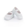 Chaussures blanches à bride avec dentelle pour poupées de 34 cm<Petitcollin Cheap