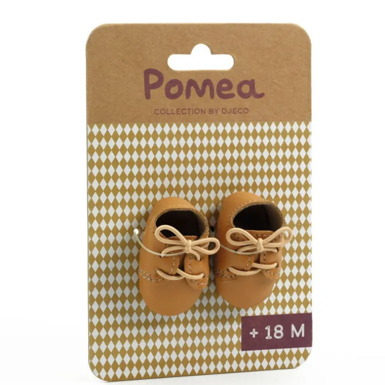 Chaussures marron pour poupée POMEA de 7888<Djeco New