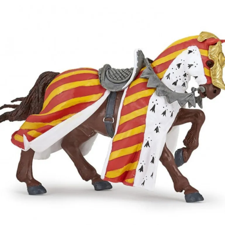 Cheval de tournoi, figurine 39945<Papo Hot