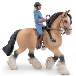 Cheval Tinker et sa jeune cavalière, figurine 51572<Papo Store