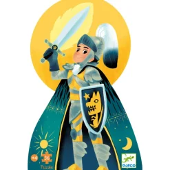 Chevalier de la pleine lune, puzzle 36 pcs silhouette 7237<Djeco Hot