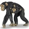Chimpanzé et son bébé, figurine 50194<Papo Hot