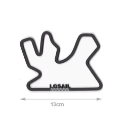 Circuit automobile _ Losail _ décoration murale en bois<Vitrine du Monde Collection Flash Sale