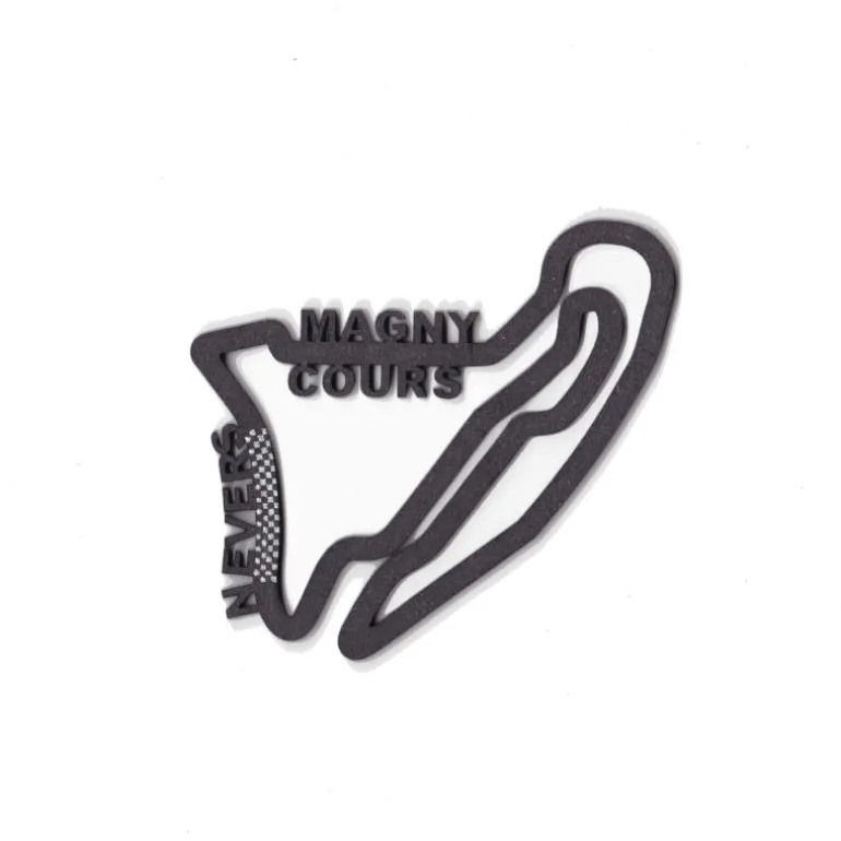 Circuit automobile _ Nevers Magny-Cours _ décoration murale en bois<Vitrine du Monde Collection Discount