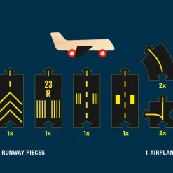 Circuit piste aéroport Waytoplay<Waytoplay Toys Flash Sale