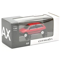 Citroën AX rouge 3 portes 1986, jouet voiture 1/64<NOREV Store