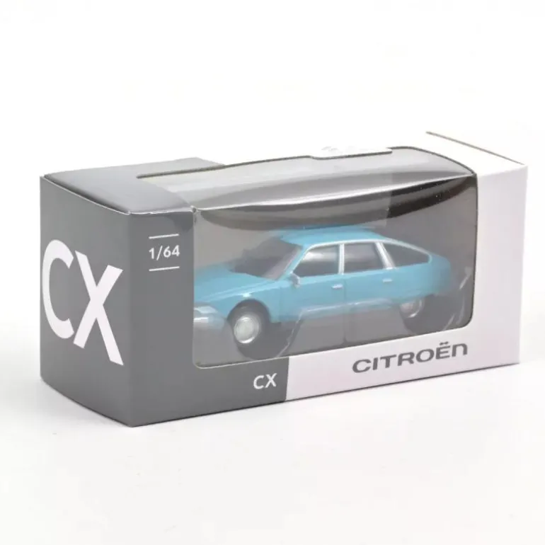Citroën CX 1974 - Bleu Lagune 1/64 - origines<NOREV Hot