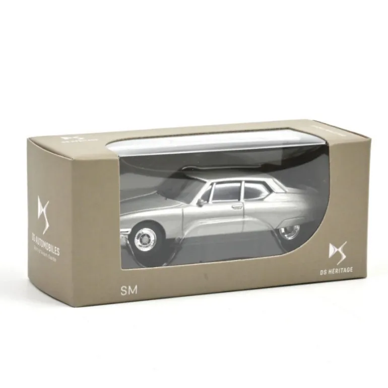 Citroën SM grise 1970, jouet voiture 1/64<NOREV Shop