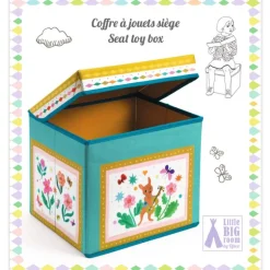 Coffre à jouets siège pour enfant "Roulotte" 4488<Djeco Store
