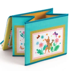 Coffre à jouets siège pour enfant "Roulotte" 4488<Djeco Store