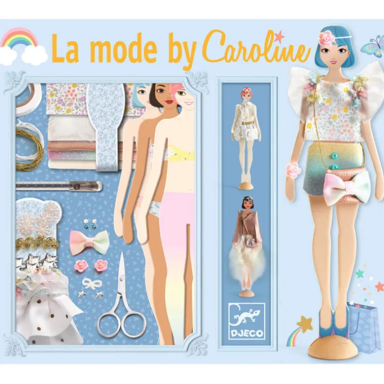 Coffret atelier de mode "La mode by Caroline" 9333<Djeco Fashion