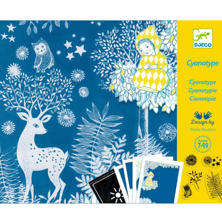 Coffret cyanotype "Au clair de la lune" 9342<Djeco Best
