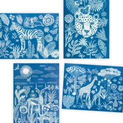 Coffret cyanotype "Savane nocturne" 9343<Djeco Clearance