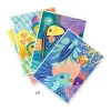 Coffret Feutres pinceaux 'Sous la mer' 8647<Djeco Clearance