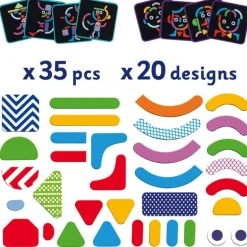 Coffret géoforme personnages, 3136<Djeco Best