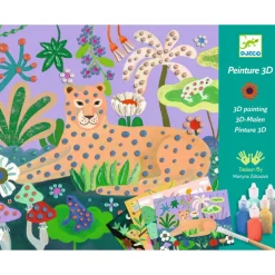 Coffret peinture 3D "Forêt tropicale" 8968<Djeco Fashion