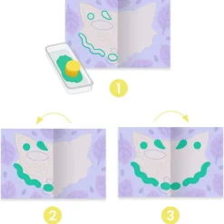 Coffret peinture en symétrie "A caresser" 0080<Djeco Online