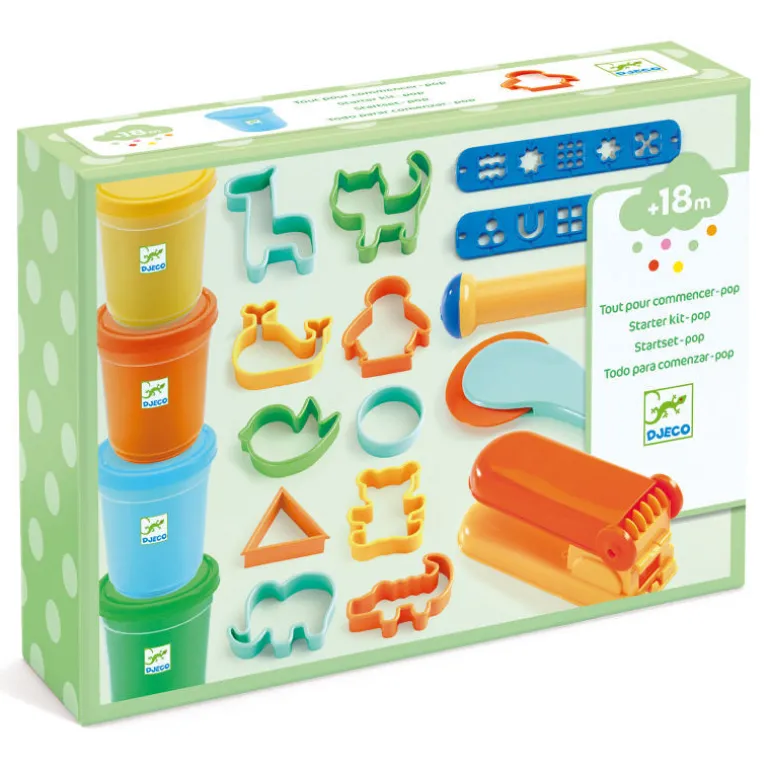 Coffret pâte à modeler 'Tout pour commencer' 9020<Djeco Store