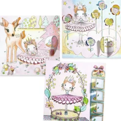 Coloriage à fenêtres "Les petites portes de Pupi" 9699<Djeco Shop