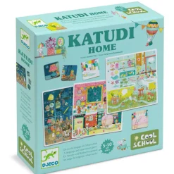 Cool School "Katudi Home", jeu de langage et d'observation 8584<Djeco Online