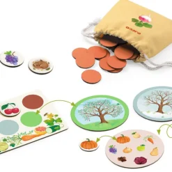 Cool School "Vegeto Mondo" jeu de loto des saisons 0809<Djeco Best