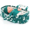Couffin en tissu "petite biche" pour poupée de 25 à 28 cm<Petitcollin Shop