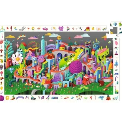 Crazy Town, Puzzle observation 200 pcs 7462<Djeco Best