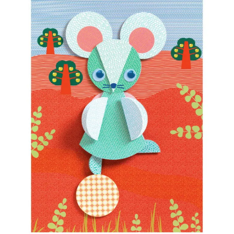 Créer avec du papier "Ronds et ronds" 9056<Djeco Sale