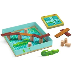 CROCO BRIDGE - Jeu Sologic de 0816<Djeco Shop