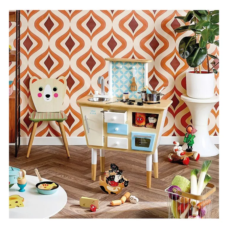Cuisine vintage, jouet en bois 8109<VILAC Shop