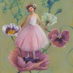 Dessin au pastel "Ballerines" 9381 inspired by Edgar Degas<Djeco Hot