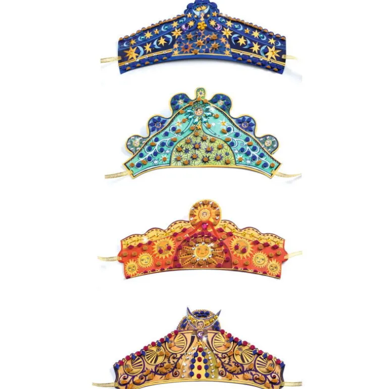 Diadèmes mosaïques à décorer "Enchanteresses" DIY 7909<Djeco Clearance