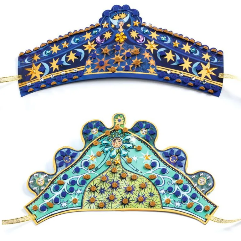 Diadèmes mosaïques à décorer "Enchanteresses" DIY 7909<Djeco Clearance
