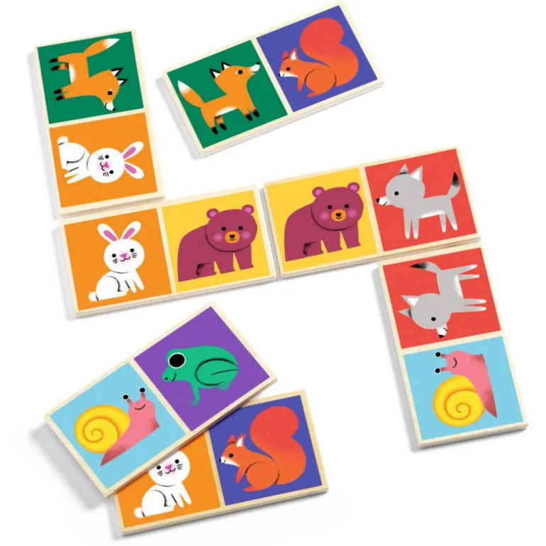 Domino Wood, jeu 1625<Djeco New