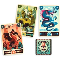 DRAGON DECK jeu de cartes 5081<Djeco Shop