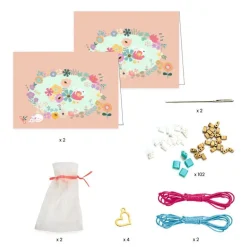 Duo de bracelets You & Me "Tila et fleurs" 0020<Djeco Shop