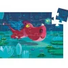 Edmond le dragon, puzzle 24 pcs silhouette 7214<Djeco Cheap