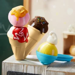 Ensemble cornets de glace, jouet dinette 306436<HABA Hot