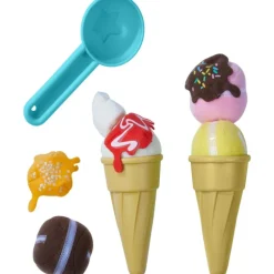Ensemble cornets de glace, jouet dinette 306436<HABA Hot