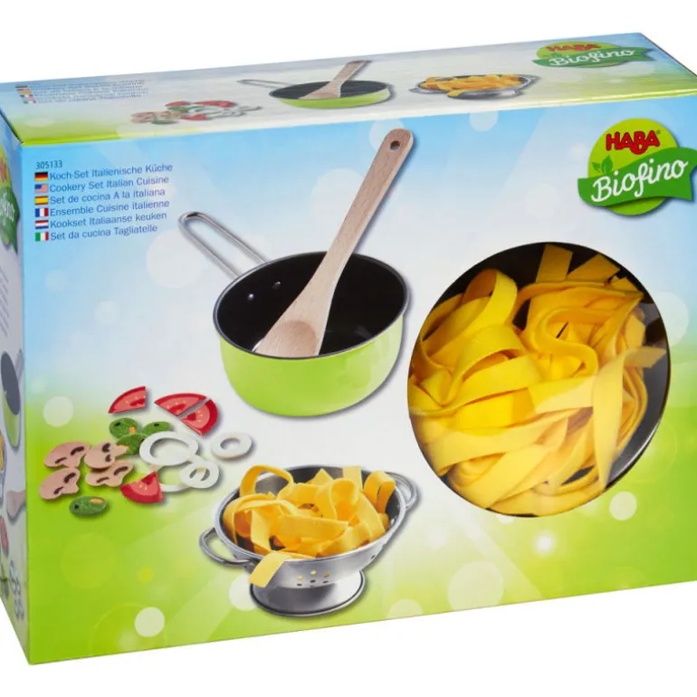 Ensemble de cuisine italienne, jouet dînette 305133<HABA Sale