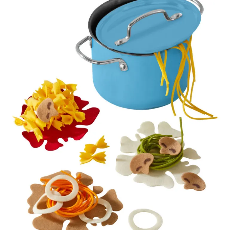 Ensemble de cuisson de pâtes, jouet dînette 305724<HABA Hot