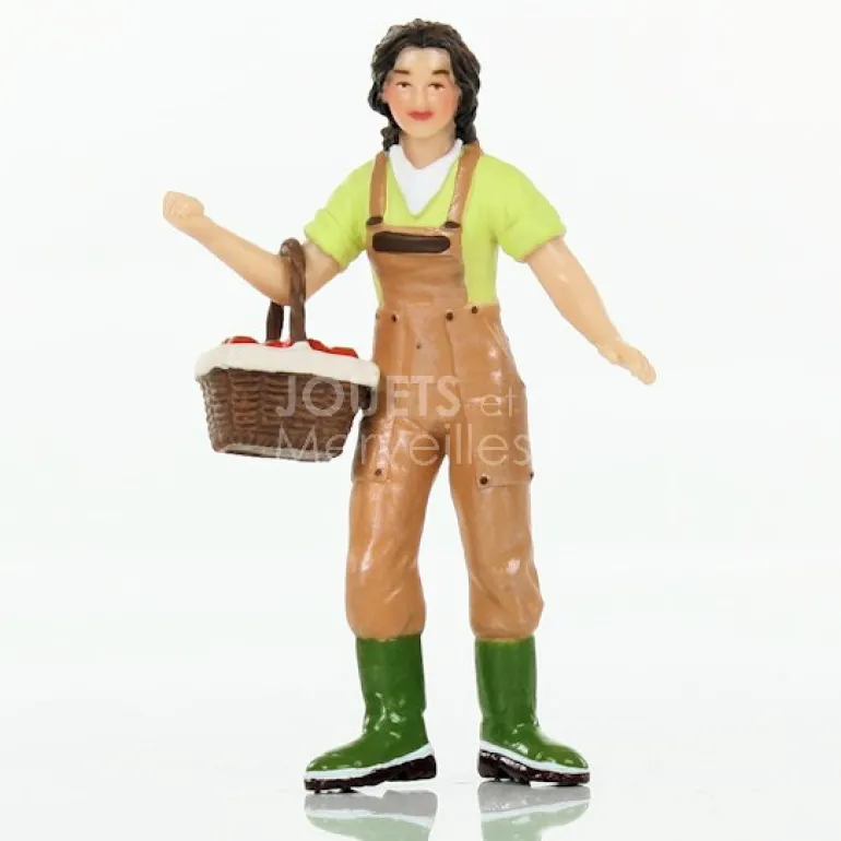 Fermière au panier, figurine 39219<Papo Fashion