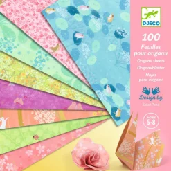 Feuilles pour origami "Haru" 9303<Djeco Online