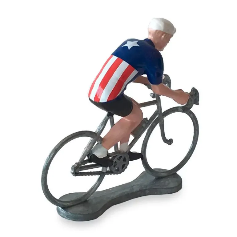 Figurine cycliste maillot USA _ Bernard & Eddy<Bernard & Eddy New