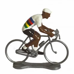 Figurine cycliste maillot champion du monde/black _ Bernard & Eddy<Bernard & Eddy Clearance