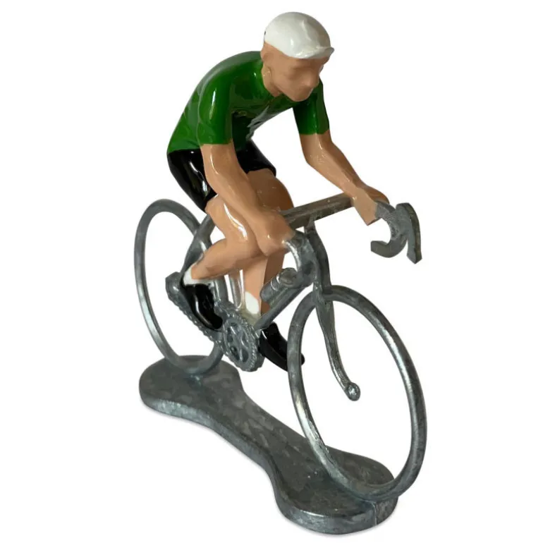 Figurine cycliste maillot vert _ Bernard & Eddy<Bernard & Eddy Cheap